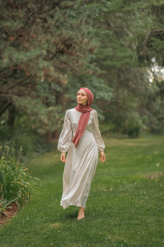 Hania Satin Maxi Dress