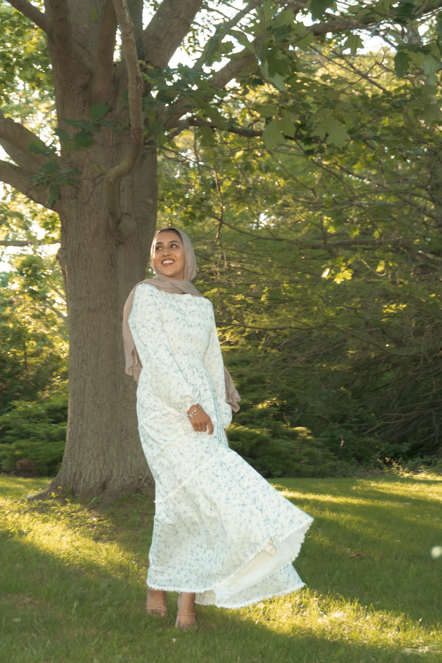 Kenza Cotton Maxi Dress